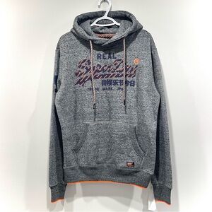 NEW Superdry Vintage Logo Neon Tip Hoodie (size M)